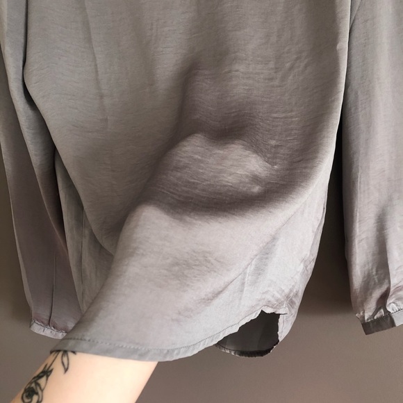 Silky button up - Picture 3 of 3